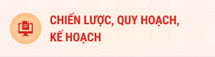 Chiến lược quy hoạch, kế hoạch